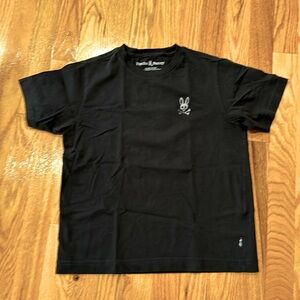 Psycho Bunny Girls Size M (10-12) Black Monochromatic T-shirt